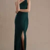 BHLDN Dylan One-Shoulder Satin Side-Slit Gown -Fashion Clothing Shop 62656665 032 b