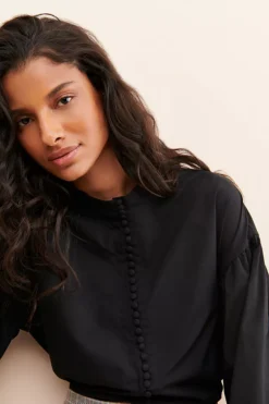 Just Female Senna Button Blouse -Fashion Clothing Shop 64638067 001 m2