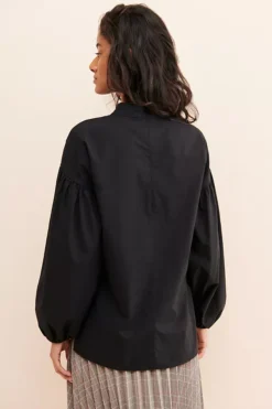 Just Female Senna Button Blouse -Fashion Clothing Shop 64638067 001 m3