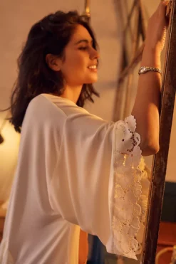 Eberjey Naya Lace Robe 8 Eberjey Naya Lace Robe -Fashion Clothing Shop 65060501 011 b3