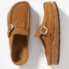 Birkenstock Buckley Suede Clogs -Fashion Clothing Shop 65874430 020 b