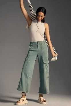 Daily Practice By Anthropologie Utility Wide-Leg Pants