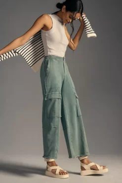 Daily Practice By Anthropologie Utility Wide-Leg Pants -Fashion Clothing Shop 66173956 030 b4