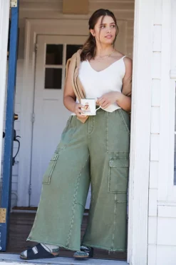 Daily Practice By Anthropologie Utility Wide-Leg Pants -Fashion Clothing Shop 66173956 030 c