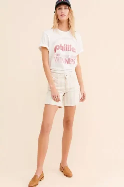 Pilcro High-Rise Striped Slim Denim Shorts -Fashion Clothing Shop 66636853 015 m4