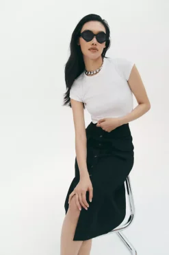 Maeve Ribbed Baby Tee