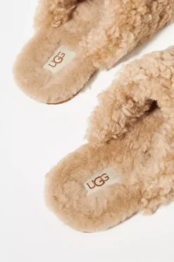 UGG Maxi Curly Slide Slippers -Fashion Clothing Shop 68392448 016 b4
