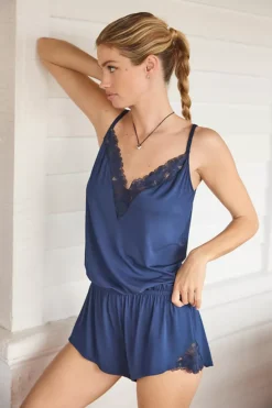 Eberjey Lounge Romper -Fashion Clothing Shop 68492099 041 b4