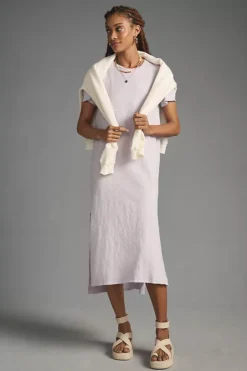 Daily Practice By Anthropologie Side-Slit Maxi Dress