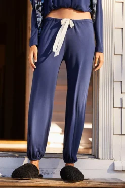 Eberjey Long-Sleeve Slouchy PJ Set -Fashion Clothing Shop 69281889 041 b3