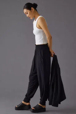 Daily Practice By Anthropologie Smocked Harem Pants -Fashion Clothing Shop 69682631 001 b5