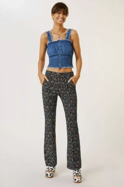 Pilcro Ruched Denim Tank -Fashion Clothing Shop 79014437 093 m4