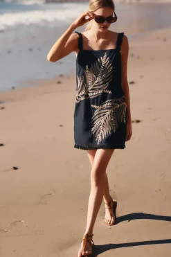 The Sariah Fringe Mini Dress