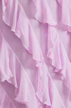 BHLDN Jia Bias-Cut Ruffled V-Neck Gown -Fashion Clothing Shop 79673349 055 d6