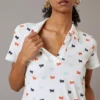 Anthropologie Maeve Embroidered Polo Shirt -Fashion Clothing Shop 80812852 010 m