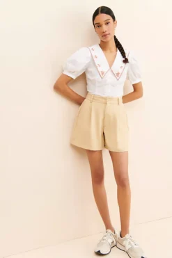 Greylin Janis Poplin Buttoned Blouse -Fashion Clothing Shop 81232787 010 m4