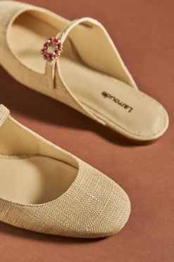 Larroudé Blair Flat Mules -Fashion Clothing Shop 81260838 024 b3