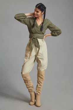 Anthropologie Maeve Cropped Wrap Top 10 Anthropologie Maeve Cropped Wrap Top -Fashion Clothing Shop 81739203 030 m4