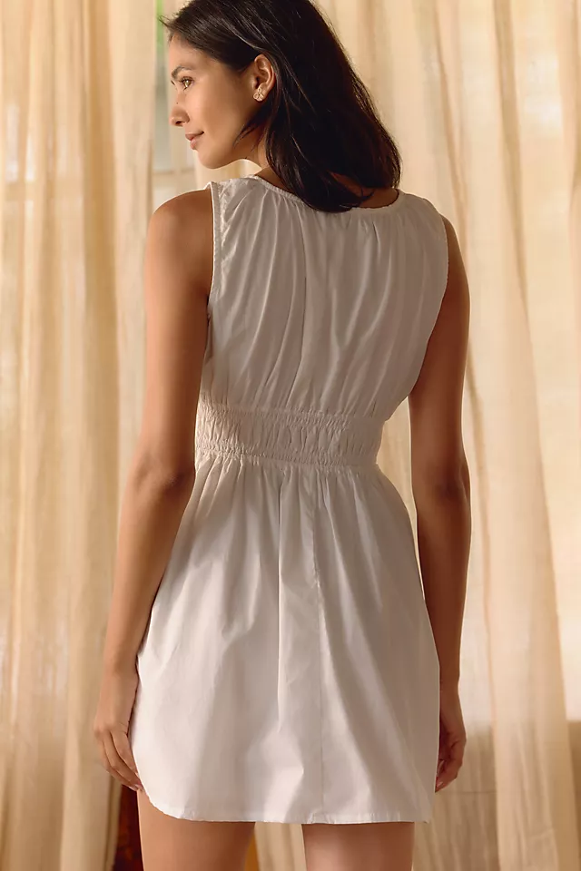 Faithfull The Brand Faithfull San Michele V-Neck Sleeveless Dress 4 Faithfull The Brand Faithfull San Michele V-Neck Sleeveless Dress - Image 2