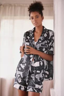 Karen Mabon Animal Pajama Short Set -Fashion Clothing Shop 82569518 018 b4