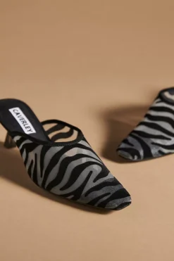CAVERLEY Safari Mule Heels -Fashion Clothing Shop 82602665 009 b3