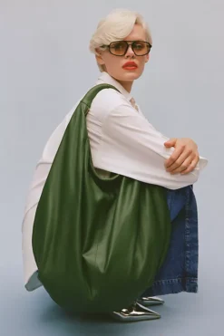 Slouchy Oversized Leather Tote