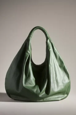 Slouchy Oversized Leather Tote -Fashion Clothing Shop 82747163 030 b2