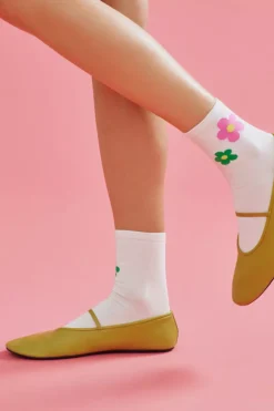 Anthropologie Floral Socks, Set Of 2 -Fashion Clothing Shop 82956905 001 b15