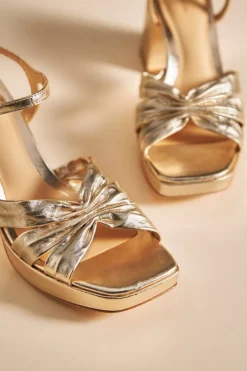 Reformation Maize Platform Heeled Sandals -Fashion Clothing Shop 83235259 070 b3