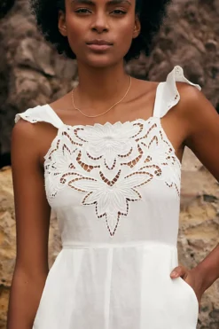 By Anthropologie Eyelet Jumpsuit -Fashion Clothing Shop 83558510 011 b3