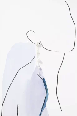 Pearl Strand Earrings -Fashion Clothing Shop 83602789 010 b3