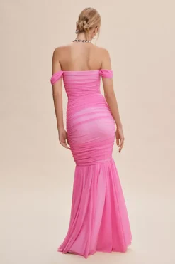 Norma Kamali Walter Off-The-Shoulder Sweetheart Shirred Fishtail Gown -Fashion Clothing Shop 83906941 062 b4