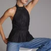 En Elly Pleated Halter Top 2 En Elly Pleated Halter Top -Fashion Clothing Shop 84047448 001 m