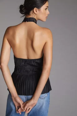 En Elly Pleated Halter Top 7 En Elly Pleated Halter Top -Fashion Clothing Shop 84047448 001 m2