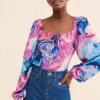 Conditions Apply Brinella Floral Blouse -Fashion Clothing Shop 84051036 095 m
