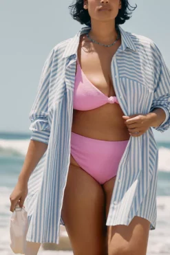 By Anthropologie Oversized Buttondown Cover-Up Shirt -Fashion Clothing Shop 84184191 040 c3