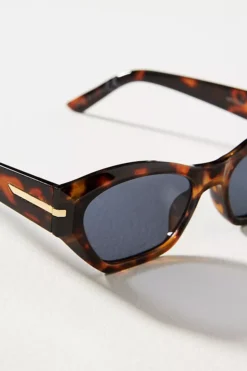 Angular Cat-Eye Sunglasses -Fashion Clothing Shop 84694819 029 b3