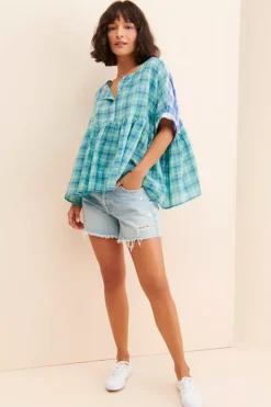 Rujuta Sheth Marni Plaid Top -Fashion Clothing Shop 85042356 040 m4