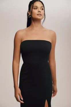 BHLDN Adalynn Strapless Stretch Crepe Maxi Gown -Fashion Clothing Shop 85179109 001 b3