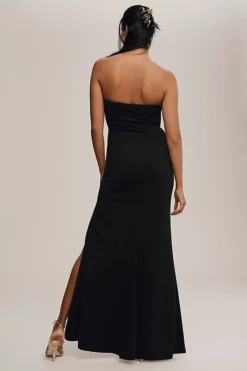 BHLDN Adalynn Strapless Stretch Crepe Maxi Gown -Fashion Clothing Shop 85179109 001 b4