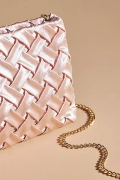 Woven Satin Clutch -Fashion Clothing Shop 85196848 012 b3