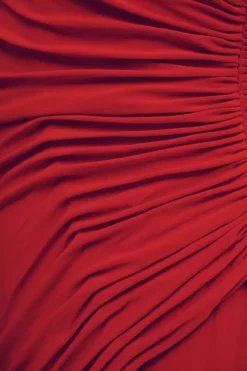 Ieena For Mac Duggal Ruched Off-The-Shoulder Midi Dress -Fashion Clothing Shop 85347771 060 d6