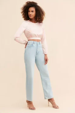 Hutch Cropped Marble Blouse 10 Hutch Cropped Marble Blouse -Fashion Clothing Shop 86206703 066 m4