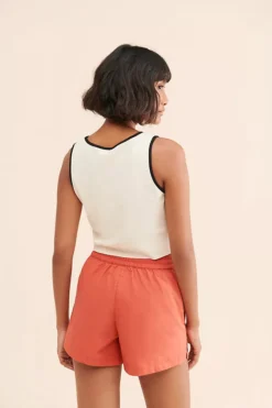 Anthropologie Rationalle Riba Poplin Drawstring Shorts -Fashion Clothing Shop 86773645 060 m3
