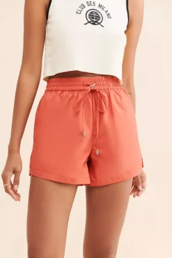Anthropologie Rationalle Riba Poplin Drawstring Shorts -Fashion Clothing Shop 86773645 060 m4